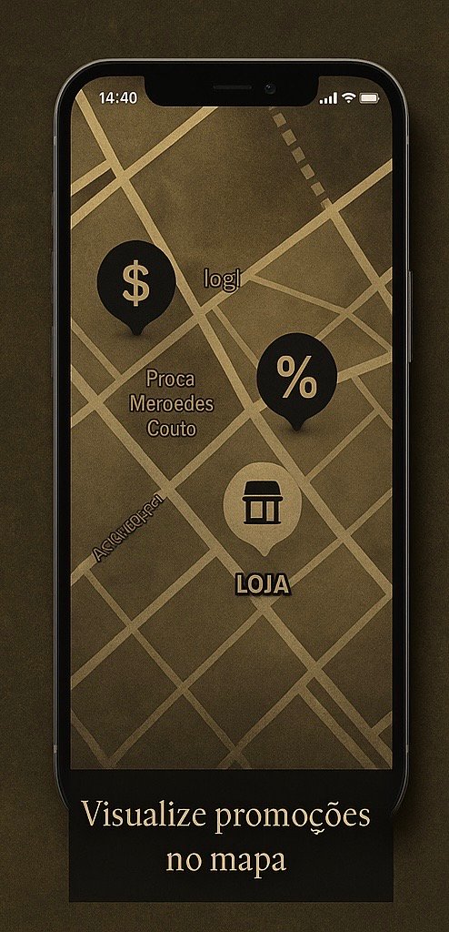 Mapa de promoções para clientes